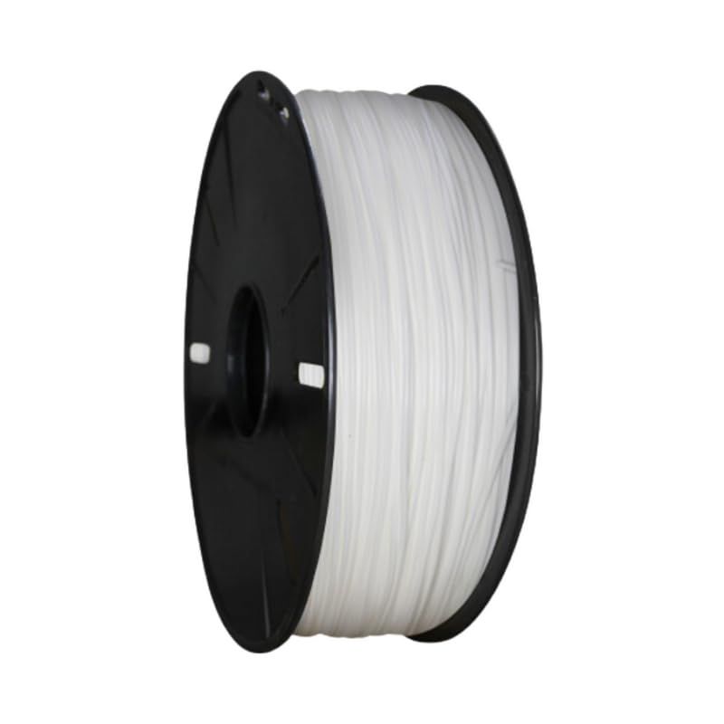 Scribbl3D Premium PLA+ 1.75mm 3D Printing Filament| Dimensional Accuracy +- 0.02mm|Compatible with Most FDM Printers| Arctic White