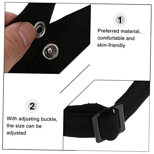 PartyKindom 2PCS Adjustable School Uniform Cross Bowtie Sturdy Comfortable Skin Friendly Design Suitable for Students and Professionals3