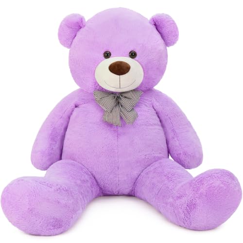 Image of MaoGoLan Giant Teddy Bear 7 Feet, Jumbo Plush Stuffed Animal, Purple