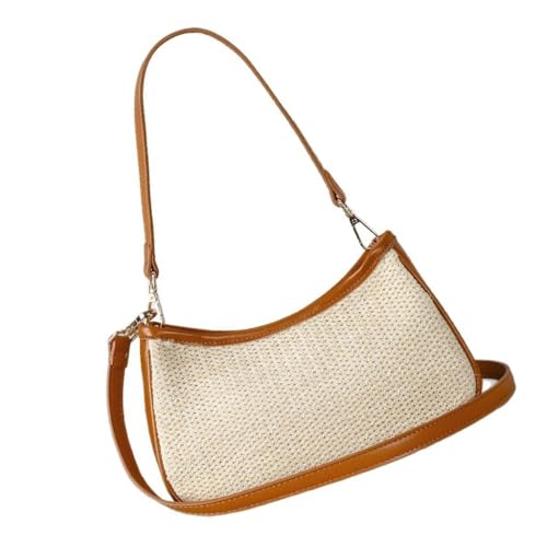 Sac à bandoulière en paille grande capacité pour femme - Le sac à main idéal pour le shopping