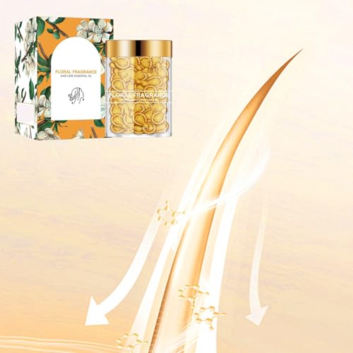 Capsules for Hair Care,Hair Serum Capsule,Repair Damaged Hair Oil Capsules,Hair Vitamin Serum Capsule,Deep Care Repair Damaged Hair,Hair Care Moisturizing Anti Frizz,Moisturizing - Image 4