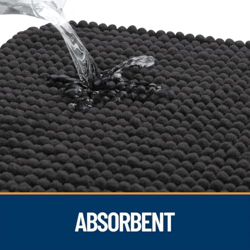 Image of OLANLY Dog Door Mat for Muddy Paws 48x30, Absorbent Chenille Mud Doormat
