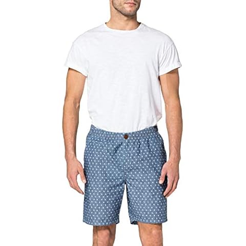 Superdry Men's Indigo Texture Chino Shorts Cover