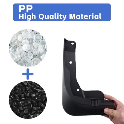 Image of Mud Flaps for 2026 Toyota RAV4 Mudflaps Mud Splash Guards, No-Drill Installation, Protects Against Rocks and Debris, Compatible with RAV4 MudGuards Exterior Accessories (Not Fit for Woodland Trim)