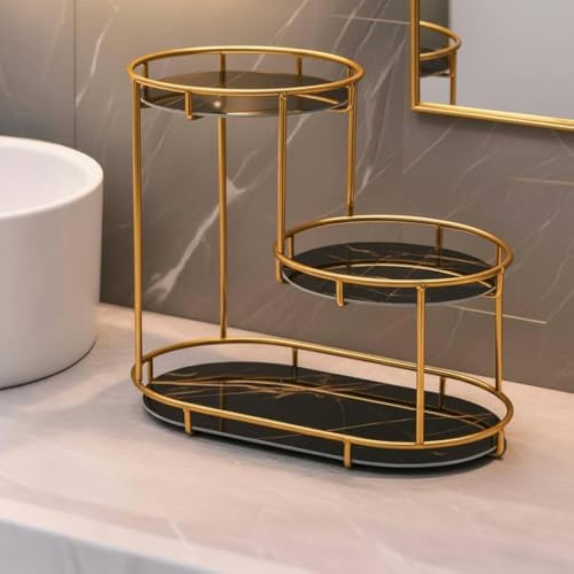 3-Tier Cosmetic Organizer for Bathroom and Vanity