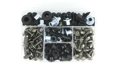 Kit visserie pour carénage Suzuki GSX 600F Katana titane complet