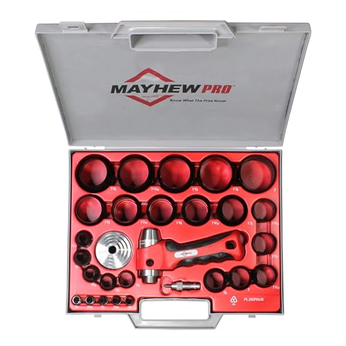Mayhew Tools 66080 Hollow Punch, 26-Piece Set, Black by Mayhew - Used condition - Image 2