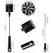 SweeBe 3 Pack Bottle Brush Set, Long Handle Baby Bottle Brush Cleaner with Straw Brush and Lid Brush, Water Bottle Scrubber, Kitchen Scrub Cleaning Brushes for Cups, Coffee Mugs, Tumblers, Thermos