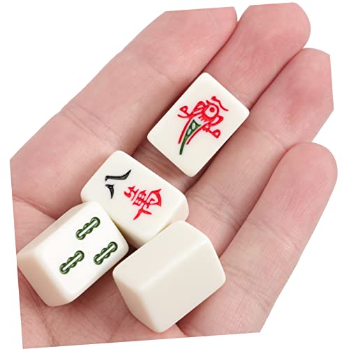 Mahjong Chinois en Acrylique à Surface Gravée Haute Précision - 7