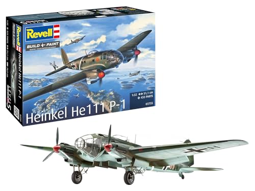 Heinkel He 111 P-1 Revell construcción de maquetas con acabados realistas
