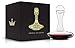 Venero Wine Decanter Aerator Set - Lead Free Crystal Glass Carafe and Stopper - Aerating Liquor Pourer with Lid for Red Wine, Cognac, Bourbon, Scotch, Irish Whiskey - Luxury Gift Box for Men or Women
