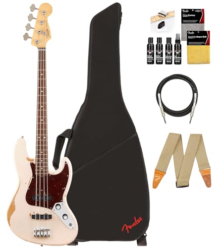 Fender Flea Jazz Bass - ���[�h�E�F�A�V�F���s���N�o���h���A�M�O�o�b�O�A�X�g���b�v�A�y��P�[�u���A�M�^�[�N���[�j���O�L�b�g�t��