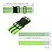 Gowhog Reflective Vest, Reflective Running Gear with Reflective Belt and Reflector Armbands 2PCs, High Visible Reflective Gear for Night Running Biking Dog Walking, Adjustable Vest for Men Women Kids
