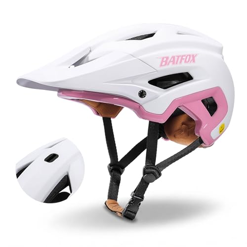 BATFOX MTB Bike Helmet for Adults with Camera Mount, Optional