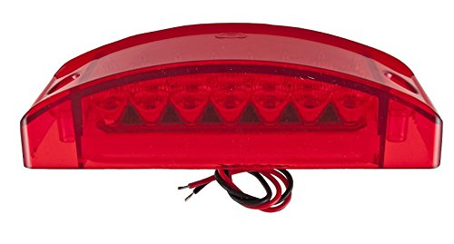 [ALL STAR TRUCK PARTS] Qty 10 - Red 21 LED Side Marker Clearance Stop Turn Tail Brake Lights 2"x6" Rectangle 12V Truck Trailer Camper - Thumbnail 7