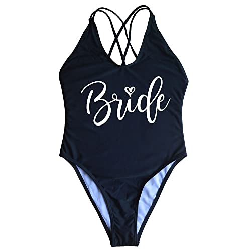BRIDE OR WIFEY WHITE SWIMMING COSTUME SWIMSUIT HEN PARTY WEDDING HONEYMOON