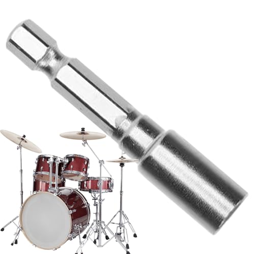 Drum Key Tuning Drums Metallbohrer - Drum Key Harp Tuner | Metallbohrer für Instrumentenstimmung | Metall-Klavierschlüssel | Tragbares Percussion-Hardware-Zubehör-Tool für Schlagzeuger