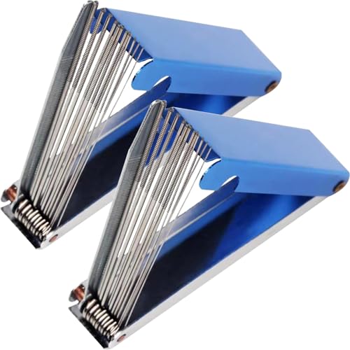 ZXDZOPO Torch Tip Cleaner 2 Pack Welding Tip and Nozzle Cleaner Set with 12 Stainless Steel Wires and 1 Flat File Cleaning Tool for Carburetors Gas Orifices and Small Holes