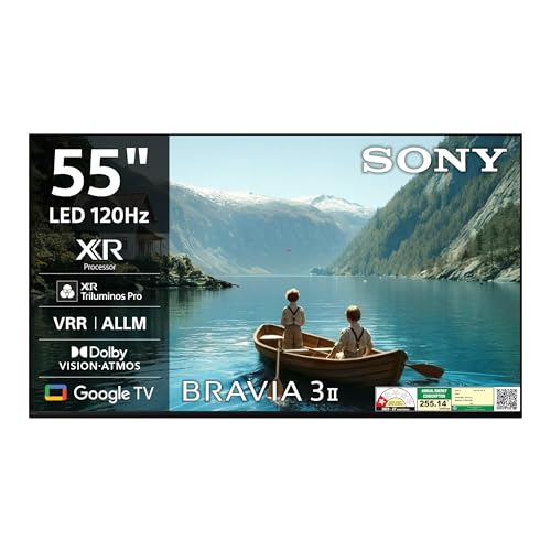 Image of Sony 139 cm (55 inches) BRAVIA 3II Ultra HD Smart LED Google TV K-55XR35M2