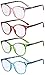 Eyekepper 4 Pack Ladies Reading Glasses - Oversize Round Stylish Readers for Women Reading