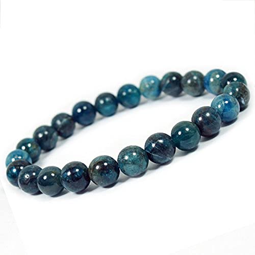 Image of Reiki Crystal Products Natural Crystal Stone 8 mm Round Bead Bracelet for Men & Women | Stretchable Gemstone Bracelet for Meditation, Yoga, Reiki & Daily Wear