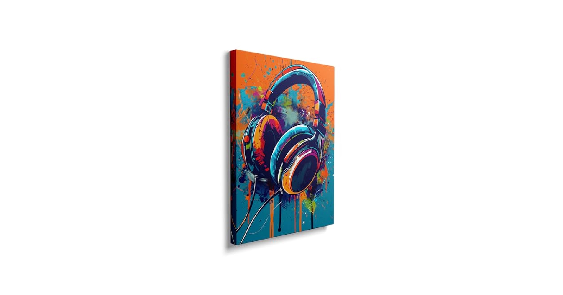 アート・デザイン・音楽 CONCEPTUAL PEOPLE PHOTOGRAPHY2 Amazon.com: Ypxzzj Graffiti Headphone Poster Wall Art