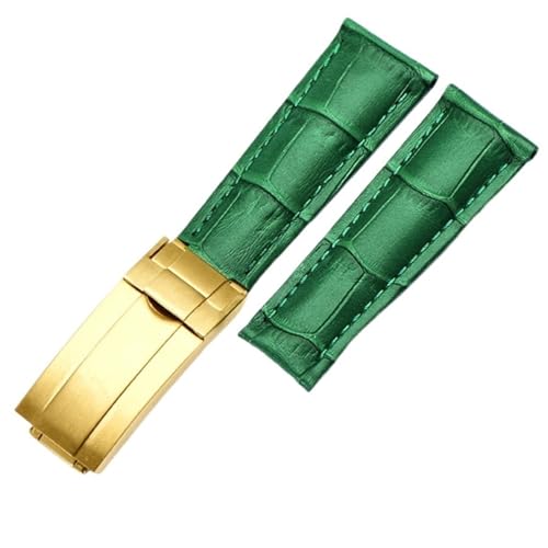 Bracelet de montre cuir de veau 20mm pour remplacer votre bracelet usé avec fermoir pliant