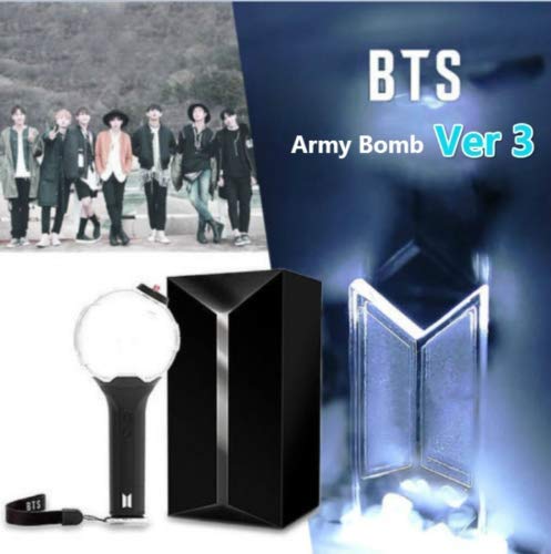 Greetuny KPOP BTS Light Stick con Bluetooth Ver.3 Army Bomb Bangtan Boys Concert Lamp Lightstick