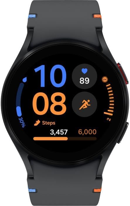 Samsung galaxy watch FE 40MM bluetooth black SM-R861 - [Italian, Hungarian, Polish, Romanian, Austrian, Swiss version]