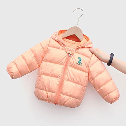 Toddler Baby Boys Girls Hooded Puffer Jacket Winter Warm Outerwear Dinosaur Bear Ears Coats Hooded Winter Clothes4
