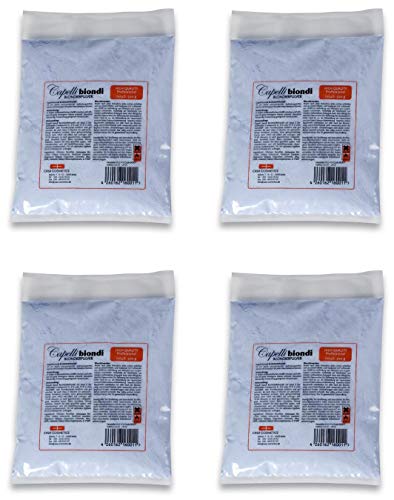 Preisvergleich Produktbild Capelli Biondi Blondierpulver Blau Staubfrei 4x500 g
