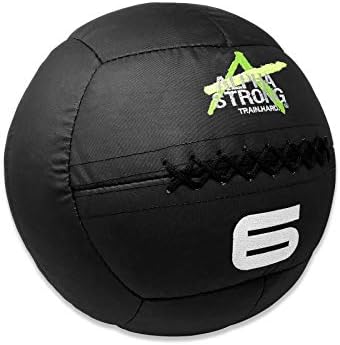 ALPHA STRONG Wall Balls - Soft Medicine Ball for Core Exercises