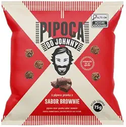 PIPOCA DOCE PRONTA SABOR BROWNIE