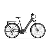 bici quick step 2018 Design step-through senza sforzo e telaio leggero: Muoviti in città con la massima facilità. Il telaio a scavalco ribassato consente di salire e scendere comodamente, perfetto per le soste nel traffico o quando si indossano abiti da lavoro. Il leggero telaio in alluminio aggiunge praticità e comfort senza pari.
