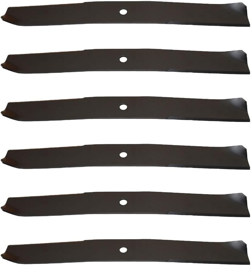 6 Pk. Medium-Lift Blades Fits Toro Time Cutter Z Series 42" Lawn Mowers 71255 74325 74327 74330 74350 110-6568-03 110185703