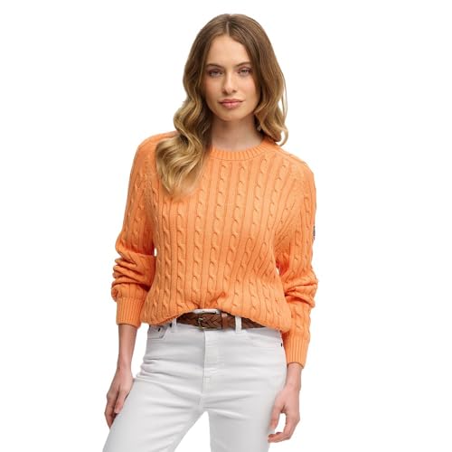 Pull Superdry Pull en tricot câblé décontracté US 6 - vue 3