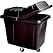 Rubbermaid Commercial Polyethylene Box Cart, 400-Pound Capacity, Lid Sold Separately, Blue (FG461200DBLUE)