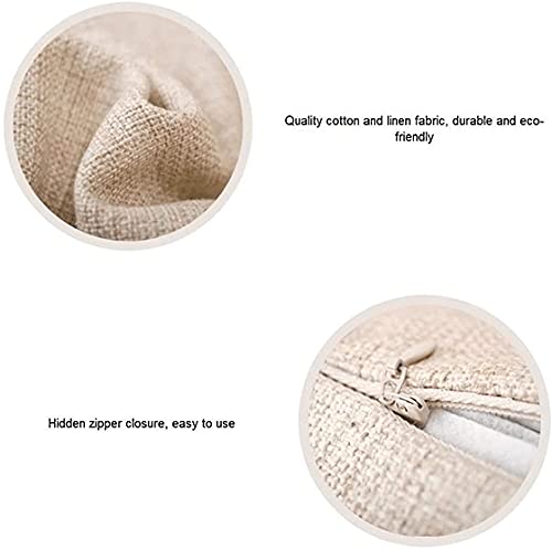 jutshow Summer Pillow Cover 12x20 inch Ocean Beach Lumbar Pillow Cover Summer Linen Blue Ocean Theme Decorative Throw Pillows, Summer Coastal Cushion Case for Sofa Couch - Image 3