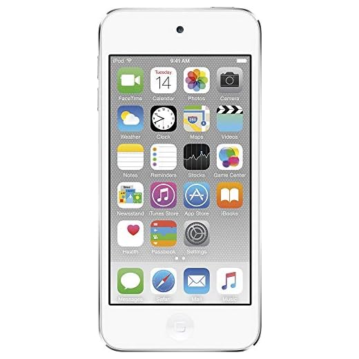 Apple iPod touch 128GB Silver (6th Generation) (Renewed)