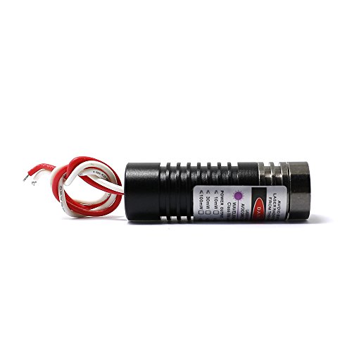 405nm Focusable Violet Purple Blue 100mW Dot Laser Diode Module14.5X 45mm - Thumbnail 6