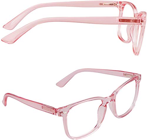 Image of Vintage Square Progressive Multifocal Presbyopic Glasses, Anti-Blue Light Glasses for Men Women Readers (+0.00 /+1.25 Magnification)