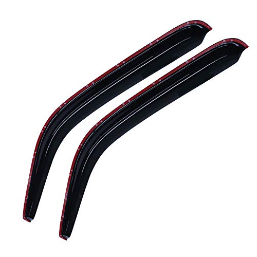 Gldifa In-Channel Wind Deflector Compatible With 1994-2001 Ram1500 1994-2002 Ram 2500/3500 Front Sun/Rain Guards Window Visors 2Pcs #TOP9