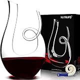 NUTRIUPS Wine Decanter Swan Red Wine Decanters Hand Blown Wine Decanter and Carafe Decanter for Wine