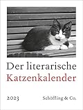 Der literarische Katzenkalender 2023 - Julia Bachstein (Hrsg.) 