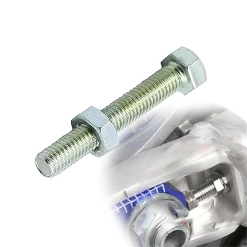 CJELPQ 2PC M8x50 Schwinge Kette Teller Bolzen Schrauben Für K&awasaki KX60 KX65 KX80 KX85 KX100 KX125 KX500 Durch KLX140L KLX140