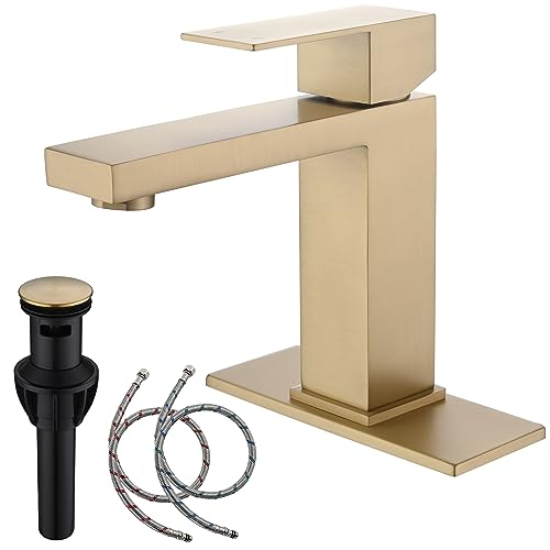 Find The Best Brushed Gold Bathroom Faucet Reviews & Comparison Katynel