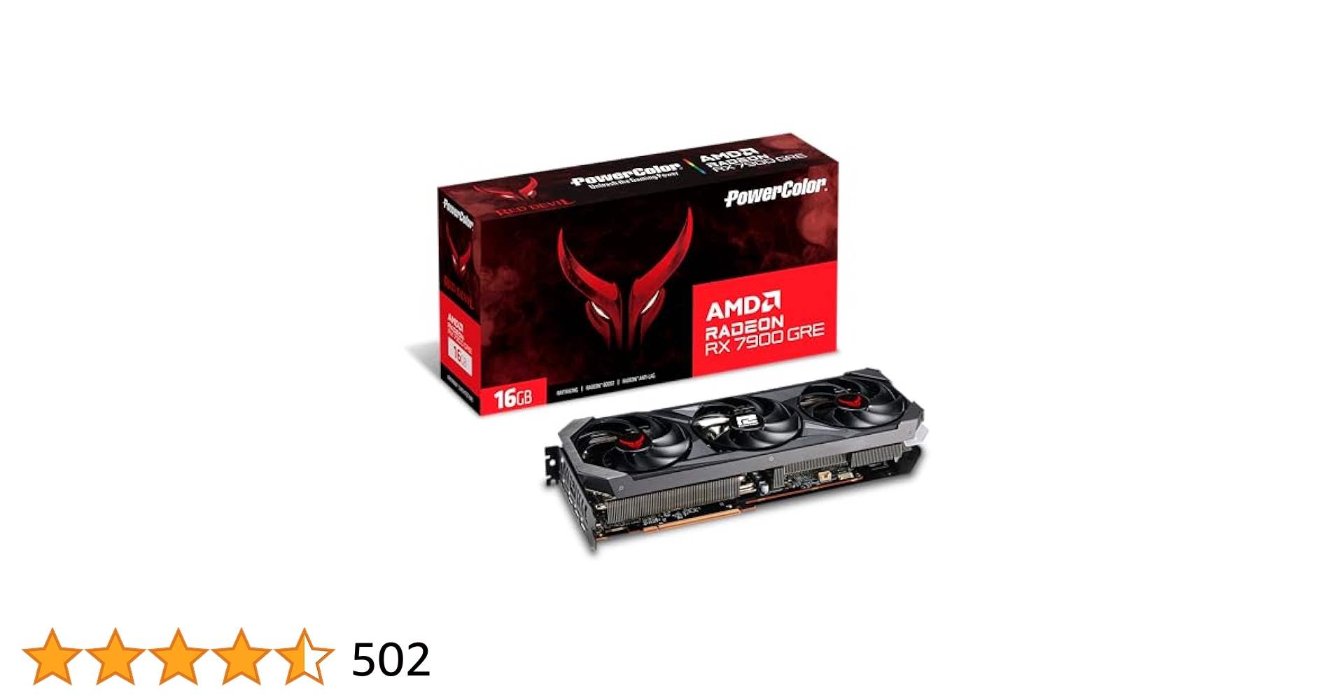 Amazon | Power Color AMD Radeon RX7900GRE 搭載 グラフィック