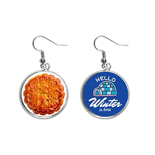 Pendientes de pastel de luna el regalo perfecto con motivo del festival de medio otoño
