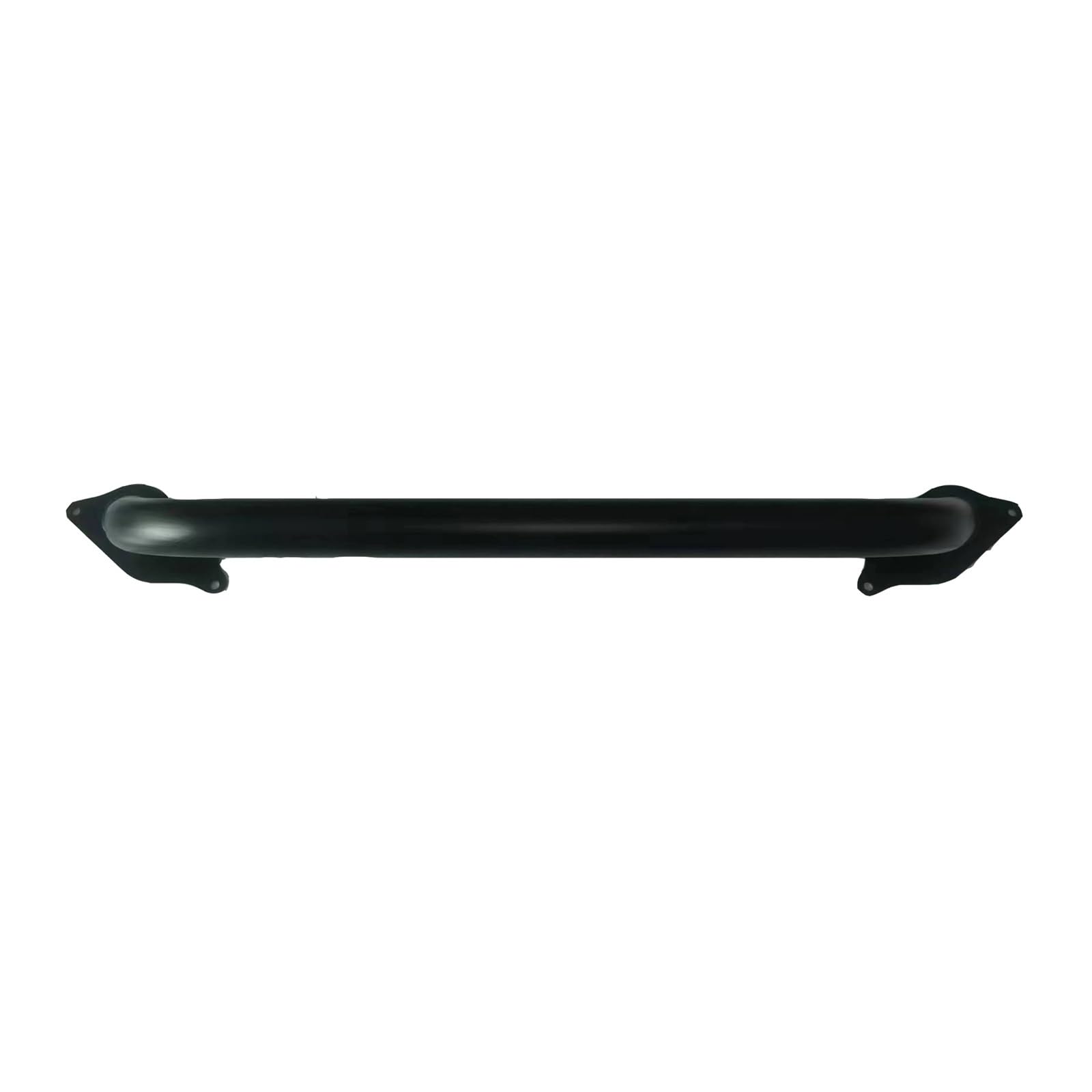Frontstoßstangenhalterung passend für Jeep Wrangler JK 2007–2017 Stahl 10-jähriges Jubiläum Frontstoßstangen-Bullbar J087-9 obere Chromleiste für die Frontstoßstange