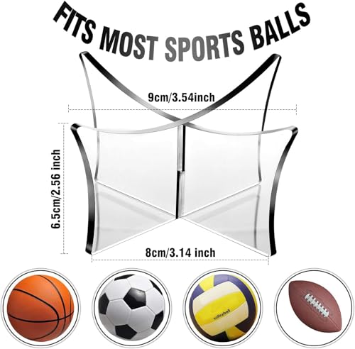 ノーブランド品 ボールスタンド クリア 1個セット